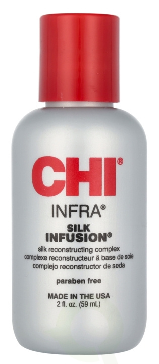Chi Silk Infusion 59 ml Paraben Free ryhmässä KAUNEUS JA TERVEYS / Hiukset &Stailaus / Hiustenhoito / Hoitoainesuihke/Leave-in @ TP E-commerce Nordic AB (D08041)