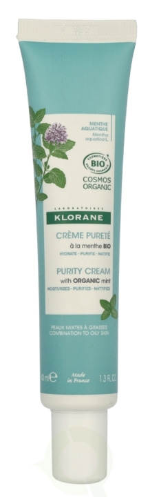 Klorane Purity Cream - Mint 40 ml ryhmässä KAUNEUS JA TERVEYS / Ihonhoito / Kasvot / Pistehoito @ TP E-commerce Nordic AB (D08155)