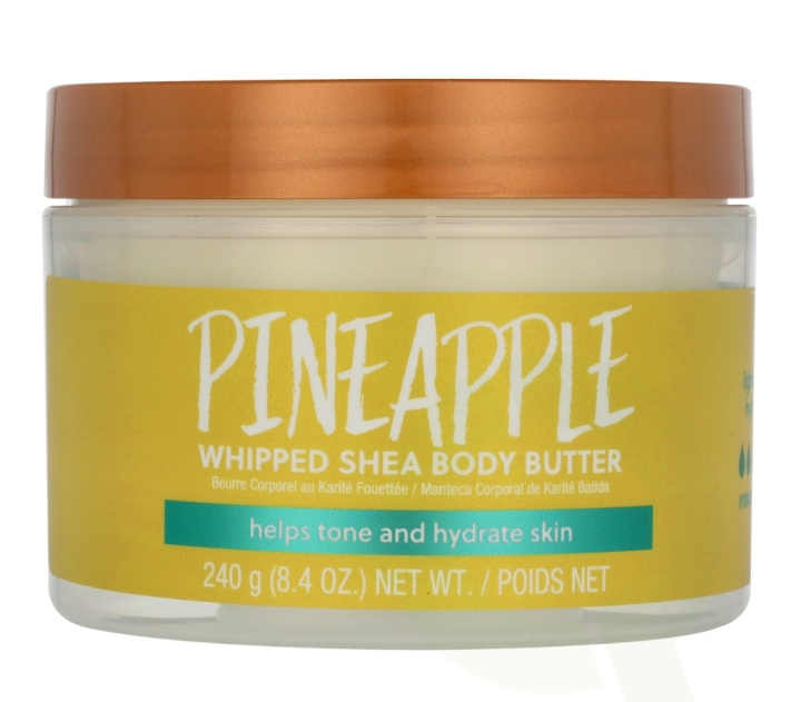 Tree Hut Pineapple Whipped Shea Body Butter 240 g ryhmässä KAUNEUS JA TERVEYS / Ihonhoito / Kehon hoito / Vartalovoide @ TP E-commerce Nordic AB (D08340)