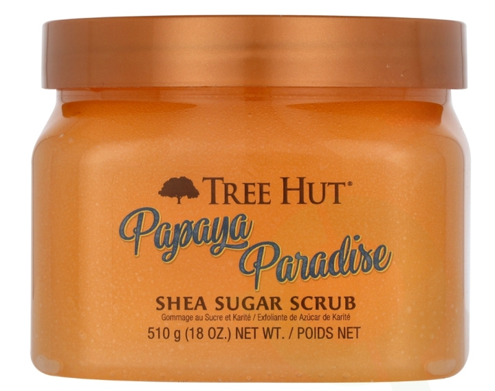 Tree Hut Shea Sugar Scrub 510 g Papaya Paradise ryhmässä KAUNEUS JA TERVEYS / Ihonhoito / Kasvot / Kuorinta @ TP E-commerce Nordic AB (D08343)