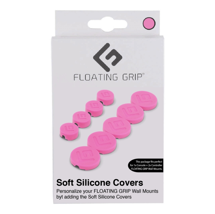 FLOATING GRIP Seinäkiinnityskannet (vaaleanpunainen) ryhmässä TIETOKOONET & TARVIKKEET / GAMING / Tarvikkeet pelaamiseen @ TP E-commerce Nordic AB (D08492)