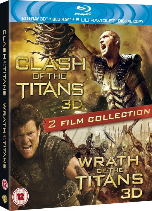 Clash Of The Titans (2010) 3D+2D / Wrath Of The Titans 3D+2D Blu-Ray ryhmässä KODINELEKTRONIIKKA / Ääni & Kuva / TV & Tarvikkeet / Elokuvat / Blu-ray @ TP E-commerce Nordic AB (D08605)