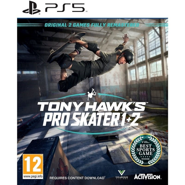 Tony Hawk\'s Pro Skater 1+2 (PS5) ryhmässä KODINELEKTRONIIKKA / Pelikonsolit & Tarvikkeet / Sony PlayStation 5 / Peli @ TP E-commerce Nordic AB (D08810)