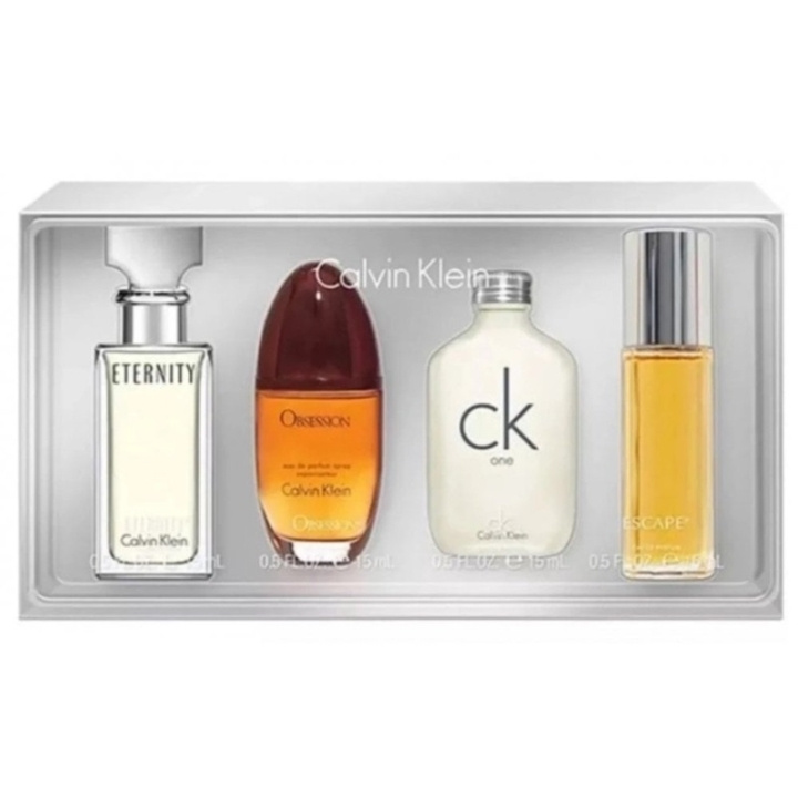 Calvin Klein Lahjasetti Calvin Klein for Women 4kpl ryhmässä KAUNEUS JA TERVEYS / Lahjapakkaukset / Naisten lahjapakkaukset @ TP E-commerce Nordic AB (D09127)