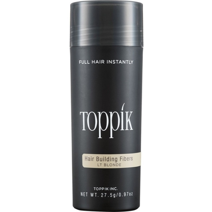 Toppik Hair Building Fibers Large 27.5g - Light Blonde ryhmässä KAUNEUS JA TERVEYS / Hiukset &Stailaus / Hiustenhoito / Hiusseerumit @ TP E-commerce Nordic AB (D09136)
