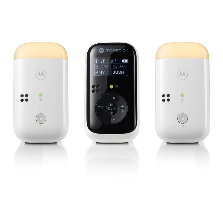 Motorola Baby Monitor PIP15 Twin Audio ryhmässä LELUT, TUOTTEET LAPSILLE JA VAUVOILLE / Lapsiturvallisuus / Itkuhälyttimet @ TP E-commerce Nordic AB (D09266)