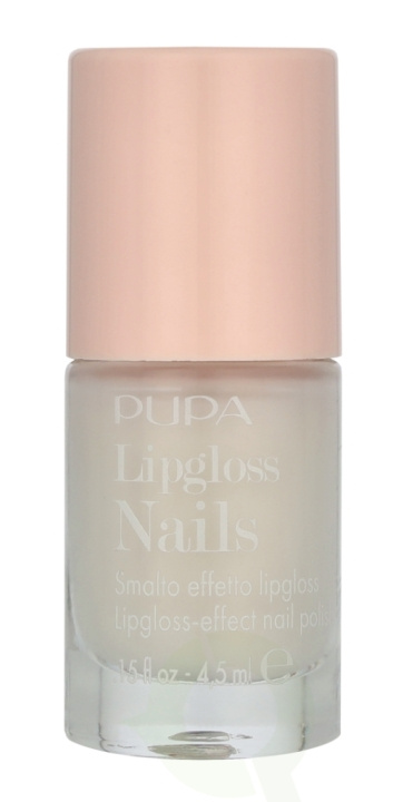 Pupa Milano Pupa Lipgloss Nail Polish 4.5 ml Milky White ryhmässä KAUNEUS JA TERVEYS / Manikyyri/Pedikyyri / Kynsilakka @ TP E-commerce Nordic AB (D09343)