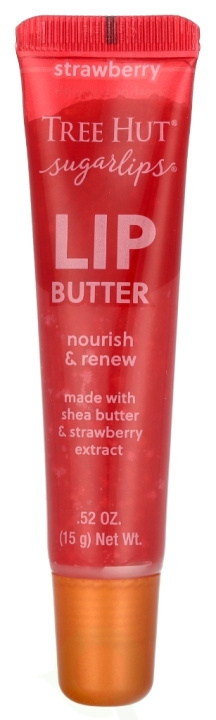 Tree Hut Sugarlips Strawberry Lip Butter 15 g ryhmässä KAUNEUS JA TERVEYS / Meikit / Huulet / Huulivoide @ TP E-commerce Nordic AB (D09423)