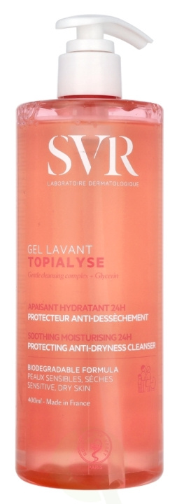 Svr Laboratories SVR Topialyse Protecting Anti-Dryness Cleanser 400 ml ryhmässä KAUNEUS JA TERVEYS / Ihonhoito / Kasvot / Puhdistus @ TP E-commerce Nordic AB (D09505)