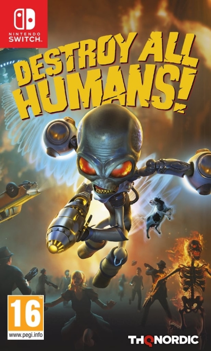 Destroy All Humans (Switch) ryhmässä KODINELEKTRONIIKKA / Pelikonsolit & Tarvikkeet / Nintendo Switch / Pelit @ TP E-commerce Nordic AB (D09935)