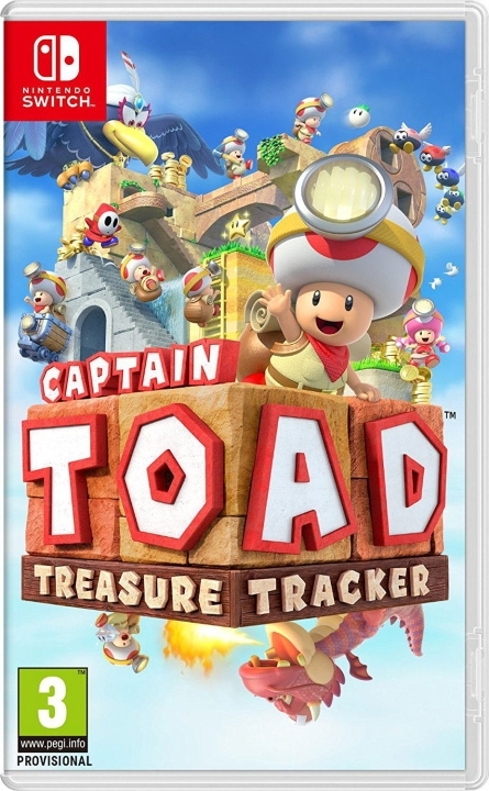 Captain Toad: Treasure Tracker (UK, SE, DK, FI) (Switch) ryhmässä KODINELEKTRONIIKKA / Pelikonsolit & Tarvikkeet / Nintendo Switch / Pelit @ TP E-commerce Nordic AB (D10054)