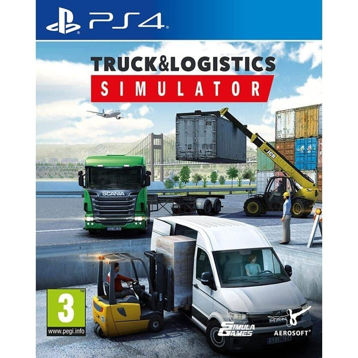 Truck & Logistics Simulator (PS4) ryhmässä KODINELEKTRONIIKKA / Pelikonsolit & Tarvikkeet / Sony PlayStation 4 / Peli @ TP E-commerce Nordic AB (D10095)