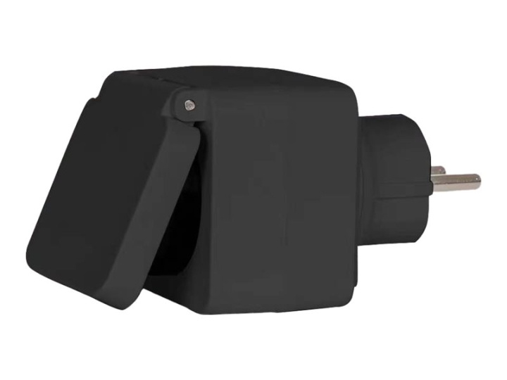 Denver PLO-108 Black ryhmässä KOTI, TALOUS JA PUUTARHA / Älykodit / Smart plugs @ TP E-commerce Nordic AB (D10213)