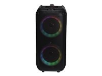 Denver BPS-354 Party Speaker Black ryhmässä KODINELEKTRONIIKKA / Ääni & Kuva / Kaiuttimet & Tarvikkeet / Bluetooth-kaiutin / Bluetooth-lattiakaiuttimet @ TP E-commerce Nordic AB (D10391)