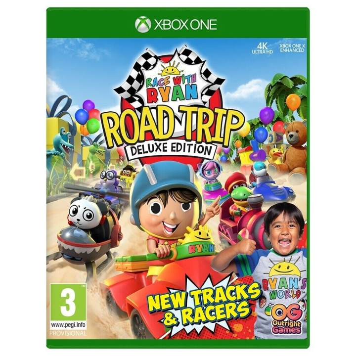 Race with Ryan: Road Trip (Deluxe Edition) (XONE) ryhmässä KODINELEKTRONIIKKA / Pelikonsolit & Tarvikkeet / Xbox One / Peli @ TP E-commerce Nordic AB (D10953)