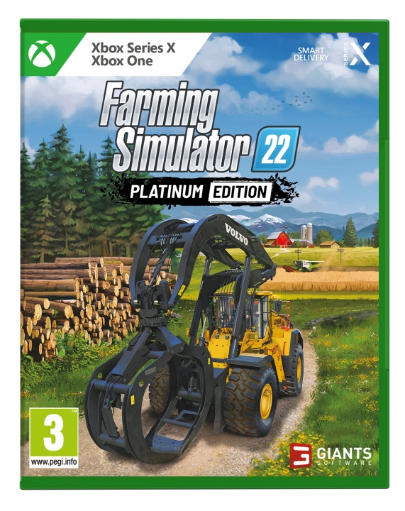 Farming Simulator 22 (Platinum Edition) (XseriesX) ryhmässä KODINELEKTRONIIKKA / Pelikonsolit & Tarvikkeet / Xbox Series X / Peli @ TP E-commerce Nordic AB (D11145)