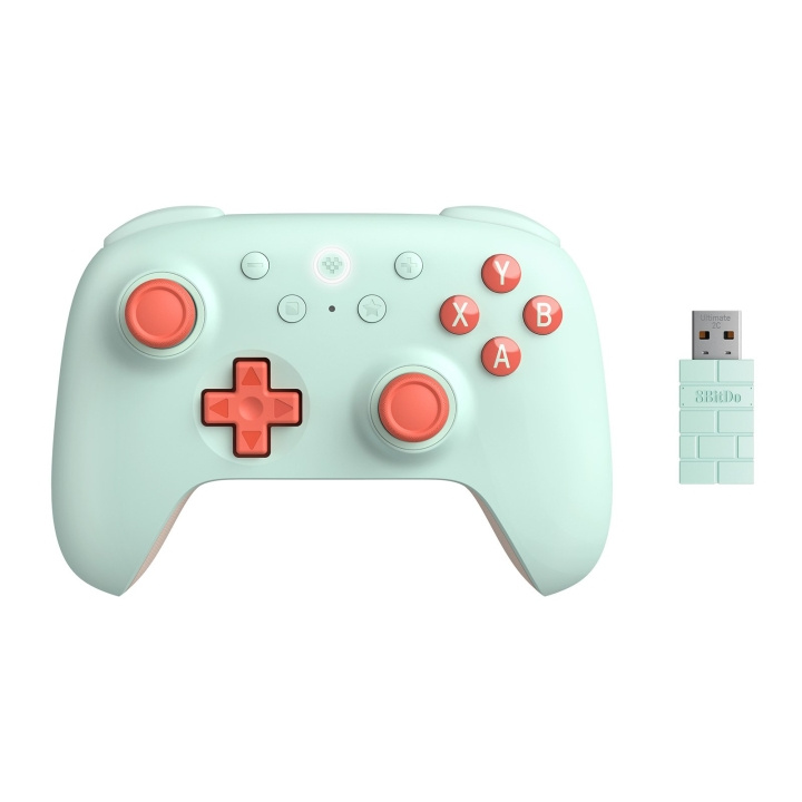 8Bitdo Ultimate 2C Wireless Pad Mint ryhmässä TIETOKOONET & TARVIKKEET / GAMING / Gamepad @ TP E-commerce Nordic AB (D11309)