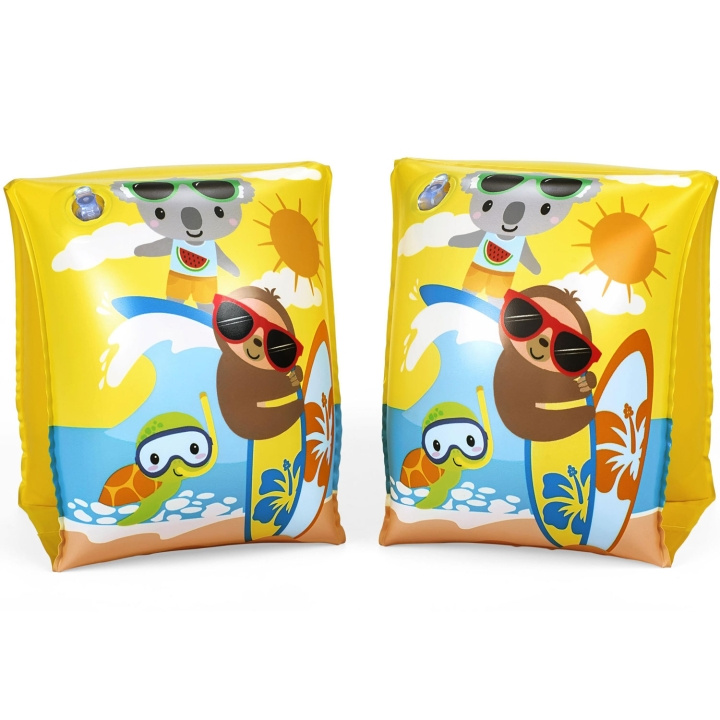 Bestway Surf Buddies Float rannekoru 23cm x 15cm ryhmässä LELUT, TUOTTEET LAPSILLE JA VAUVOILLE / Ulkoleut / Kylpylelut @ TP E-commerce Nordic AB (D11479)