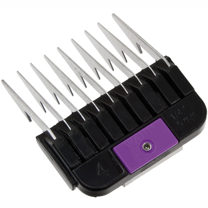 Wahl Distanskam Stainless steel snap-on 6mm ryhmässä KAUNEUS JA TERVEYS / Hiukset &Stailaus / Sheivaus ja trimmaus / Hiustrimmerit @ TP E-commerce Nordic AB (D11485)