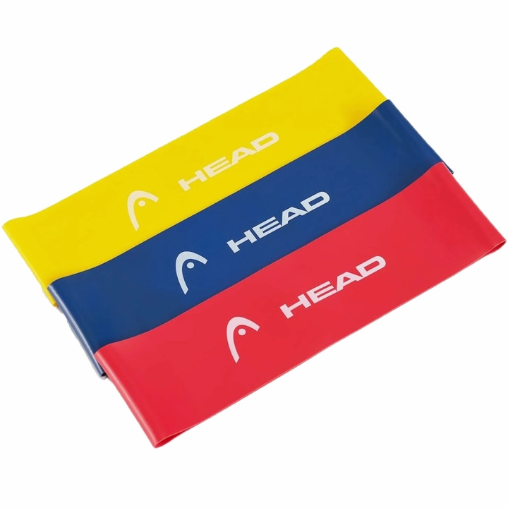 Head Elastiska Latex band 3st ryhmässä URHEILU, VAPAA-AIKA JA HARRASTUS / Kuntoilutarvikkeet / Muut @ TP E-commerce Nordic AB (D11538)