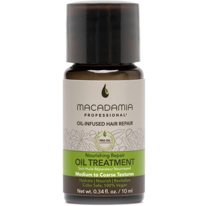 Macadamia Natural Oil Macadamia Nourishing Moisture Oil Treatment 10ml ryhmässä KAUNEUS JA TERVEYS / Hiukset &Stailaus / Hiustenhoito / Hiusöljy @ TP E-commerce Nordic AB (D11562)