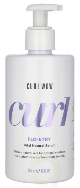 Color Wow Curl Flo-Etry Vital Natural Serum 295 ml ryhmässä KAUNEUS JA TERVEYS / Hiukset &Stailaus / Hiustenhoito / Hoitoainesuihke/Leave-in @ TP E-commerce Nordic AB (D11630)