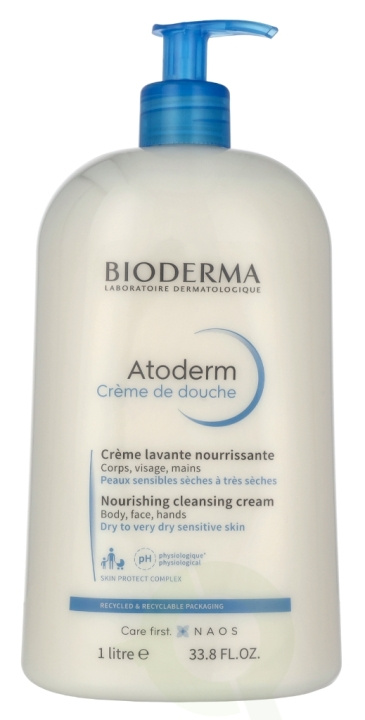 Bioderma Atoderm Nourishing Cleansing Cream 1000 ml ryhmässä KAUNEUS JA TERVEYS / Ihonhoito / Kasvot / Puhdistus @ TP E-commerce Nordic AB (D11743)