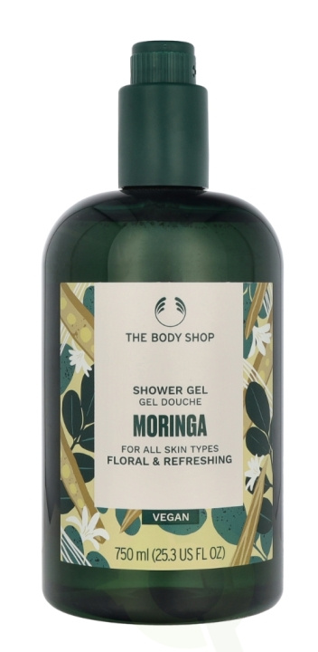 The Body Shop Moringa suihkugeeli 750 ml ryhmässä KAUNEUS JA TERVEYS / Ihonhoito / Kehon hoito / Kylpy- ja suihkugeelit @ TP E-commerce Nordic AB (D11763)
