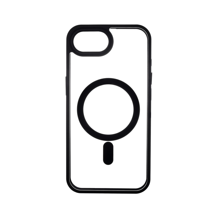 Onsala Mobiilikuori iPhone 16E MagSerie Transparent Musta ryhmässä ÄLYPUHELIMET JA TABLETIT / Puhelimen suojakotelo / Apple / iPhone 16 @ TP E-commerce Nordic AB (D12004)