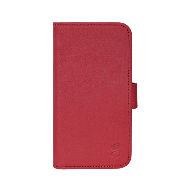 Gear Mobiili Lompakko iPhone 16E Classic 3 Korttia MagSerie Kierrätetty Deep Red ryhmässä ÄLYPUHELIMET JA TABLETIT / Puhelimen suojakotelo / Apple / iPhone 16 @ TP E-commerce Nordic AB (D12007)