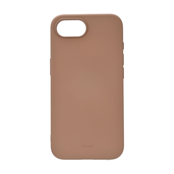 Onsala Mobiilikuori iPhone 16E Takapuoli Silikonituntumalla Kierrätetty MagSerie Chocolate ryhmässä ÄLYPUHELIMET JA TABLETIT / Puhelimen suojakotelo / Apple / iPhone 16 @ TP E-commerce Nordic AB (D12012)