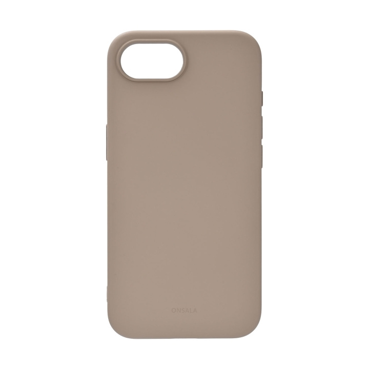Onsala Back Sil Touch Recycled MagSerie iPhone 16e Summer Sand ryhmässä ÄLYPUHELIMET JA TABLETIT / Puhelimen suojakotelo / Apple / iPhone 16 @ TP E-commerce Nordic AB (D12016)