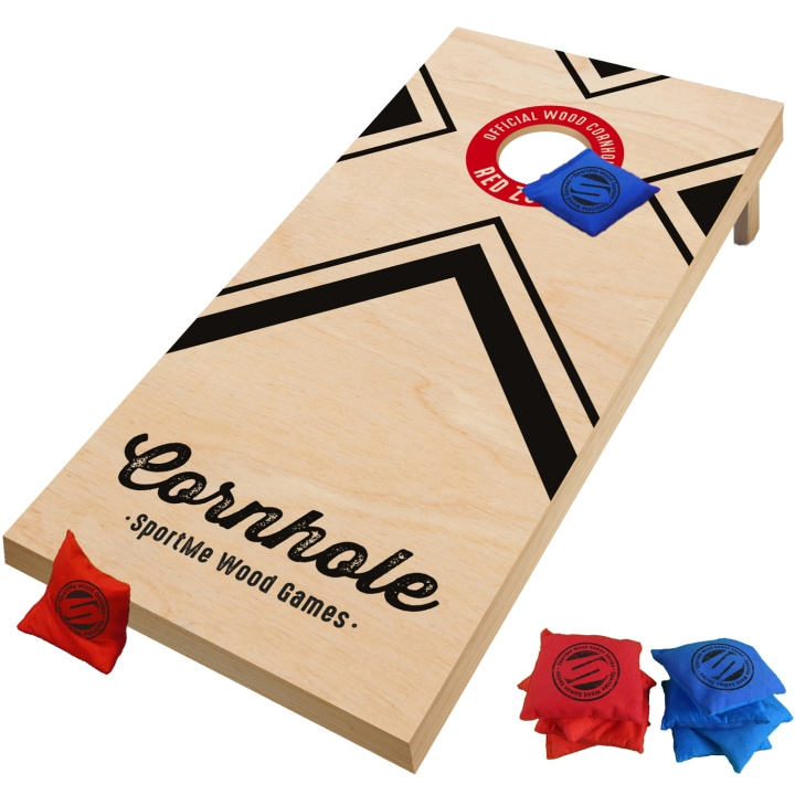SportMe Official Wood Cornhole ryhmässä LELUT, TUOTTEET LAPSILLE JA VAUVOILLE / Ulkoleut / Urheilu & Pelit @ TP E-commerce Nordic AB (D12057)