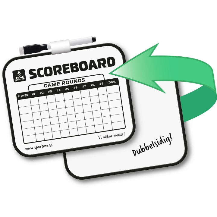 SportMe Whiteboard Med Penna ryhmässä LELUT, TUOTTEET LAPSILLE JA VAUVOILLE / Ulkoleut / Urheilu & Pelit @ TP E-commerce Nordic AB (D12072)