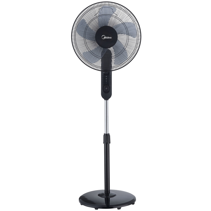 Midea Golvfläkt 3 Hastigheter och Fjärrkontroll, Svart ryhmässä KOTI, TALOUS JA PUUTARHA / Tuulettimet ja ilmastointilaitteet / Lattiatuulettimet @ TP E-commerce Nordic AB (D12101)