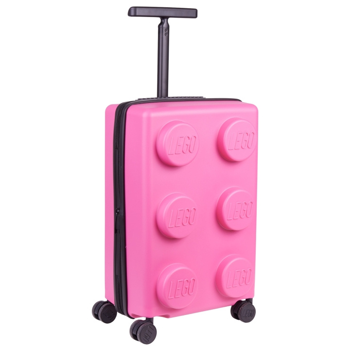 LEGO Brick 2x3 laajennettava vaunu - kirkkaan violetti (20290-0221) ryhmässä LELUT, TUOTTEET LAPSILLE JA VAUVOILLE / Matkustus / Laukut / Matkalaukut @ TP E-commerce Nordic AB (D12185)
