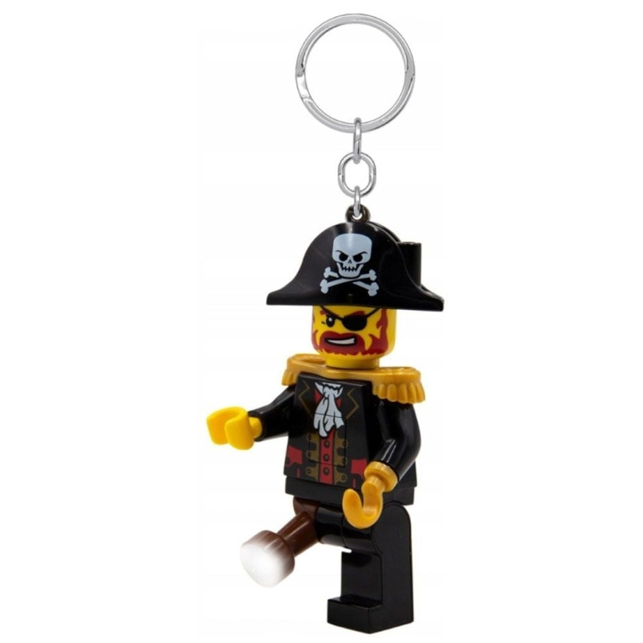 LEGO LED LEGO - Avaimenperä LED-valoilla - Kapteeni Tiiliparta (4006036-LGL-KE23H) ryhmässä URHEILU, VAPAA-AIKA JA HARRASTUS / Hauskat tavarat / Hauskat tavarat @ TP E-commerce Nordic AB (D12210)