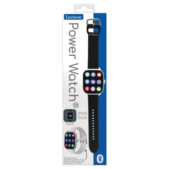 Lexibook Bluetooth®-älykello (DMW075) ryhmässä URHEILU, VAPAA-AIKA JA HARRASTUS / Urheilu- ja sykekellot / Älykellot @ TP E-commerce Nordic AB (D12218)