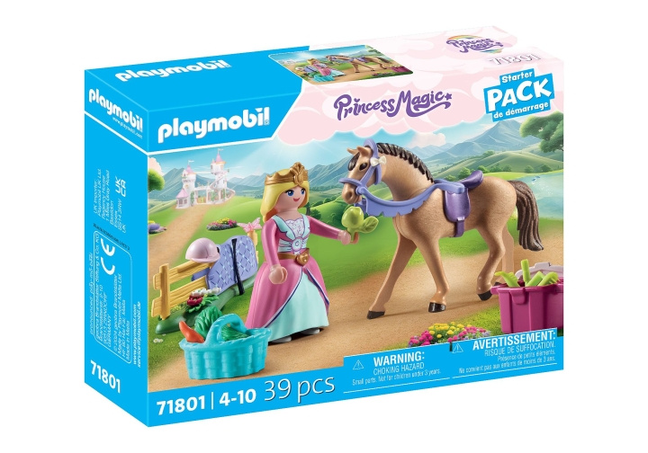 Playmobil Aloituspakkaus Prinsessa hevosen kanssa (71801) ryhmässä LELUT, TUOTTEET LAPSILLE JA VAUVOILLE / Leikkikalut, Askartelu &Pelit / Lelusarja @ TP E-commerce Nordic AB (D12362)