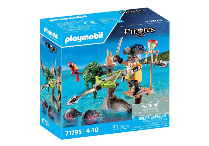 Playmobil Merirosvo Ballista kanssa (71795) ryhmässä LELUT, TUOTTEET LAPSILLE JA VAUVOILLE / Leikkikalut, Askartelu &Pelit / Lelusarja @ TP E-commerce Nordic AB (D12439)