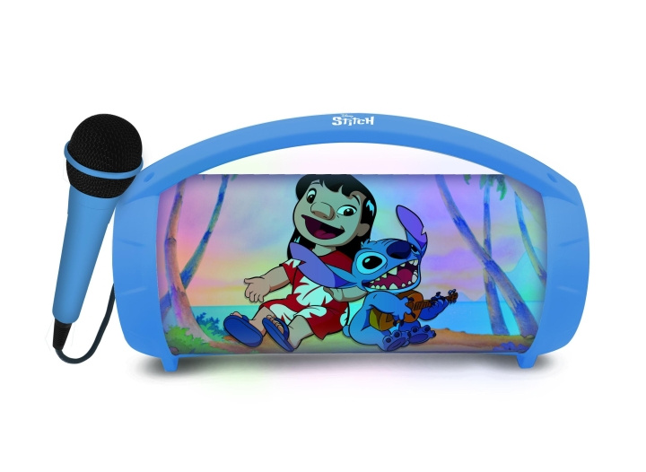 Lexibook Stitch Bluetooth® Light -kaiutin mikrofonilla (BTP585DZ) ryhmässä KODINELEKTRONIIKKA / Ääni & Kuva / Kaiuttimet & Tarvikkeet / Bluetooth-kaiutin / Kannettavat kaiuttimet @ TP E-commerce Nordic AB (D12451)