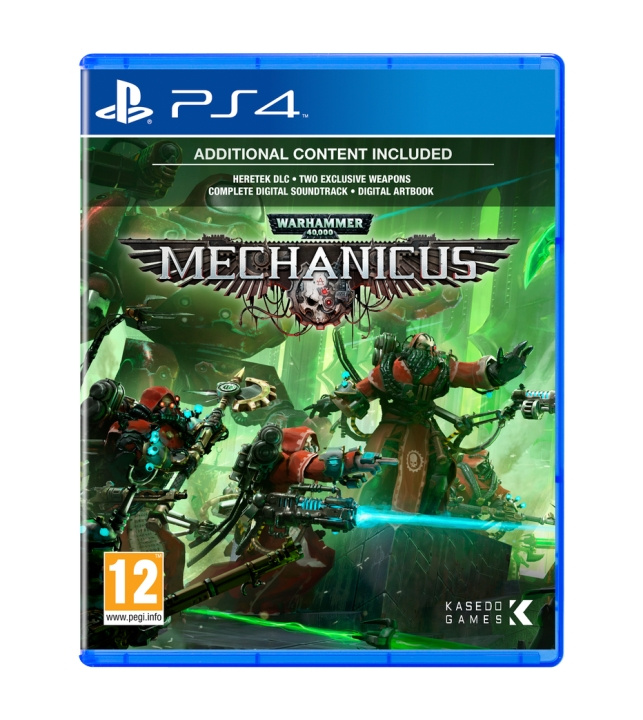 Warhammer 40K Mechanicus (PS4) ryhmässä KODINELEKTRONIIKKA / Pelikonsolit & Tarvikkeet / Sony PlayStation 4 / Peli @ TP E-commerce Nordic AB (D12473)