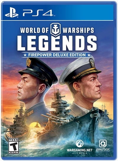 World of Warships: Legends Firepower Deluxe Edition (Import) (PS4) ryhmässä KODINELEKTRONIIKKA / Pelikonsolit & Tarvikkeet / Sony PlayStation 4 / Peli @ TP E-commerce Nordic AB (D12482)