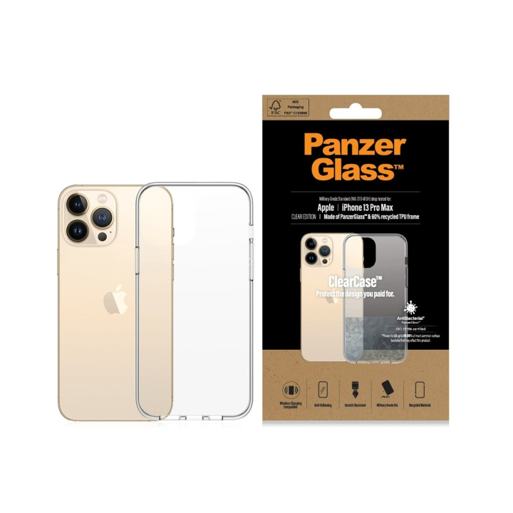 PanzerGlass - ClearCase iPhone 13 Pro Max - läpinäkyvä - läpinäkyvä ryhmässä ÄLYPUHELIMET JA TABLETIT / Puhelimen suojakotelo / Apple / iPhone 13 Pro Max @ TP E-commerce Nordic AB (D12556)