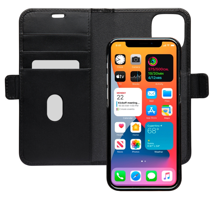 dbramante1928 Lynge lompakkokotelo - musta - iPhone 12 Pro Max ryhmässä ÄLYPUHELIMET JA TABLETIT / Puhelimen suojakotelo / Apple / iPhone 12 Pro @ TP E-commerce Nordic AB (D12613)