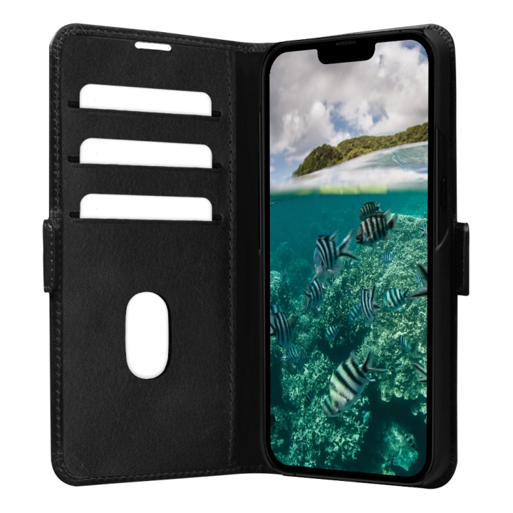 dbramante1928 Copenhagen Slim Flip Case - iPhone 14 - Musta ryhmässä ÄLYPUHELIMET JA TABLETIT / Puhelimen suojakotelo / Apple / iPhone 14 @ TP E-commerce Nordic AB (D12620)
