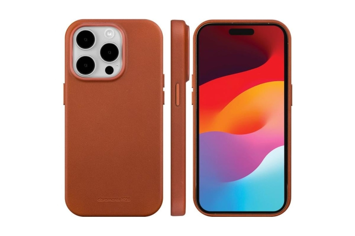 dbramante1928 Roskilde takakuori - MagSafe - iPhone 15 Pro - ruskea - ruskea ryhmässä ÄLYPUHELIMET JA TABLETIT / Puhelimen suojakotelo / Apple / iPhone 15 @ TP E-commerce Nordic AB (D12627)