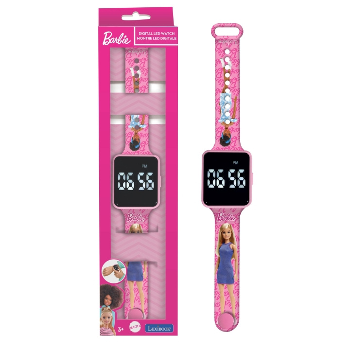 Lexibook Barbie LED-digitaalikello - (DMW060BB) ryhmässä URHEILU, VAPAA-AIKA JA HARRASTUS / Tarvikkeet / Kellot @ TP E-commerce Nordic AB (D12683)