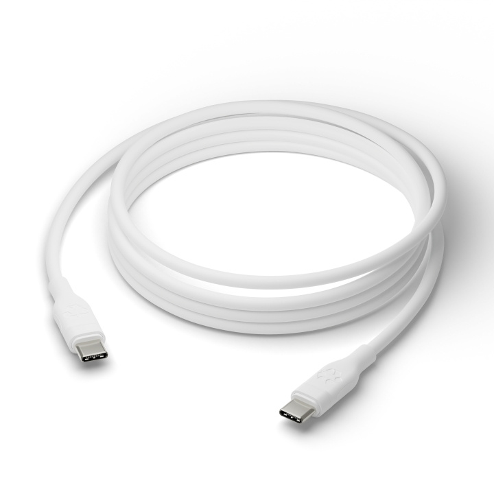 dbramante1928 charge - Kaapeli - USB-C USB-C:hen - TPE, 2,5 - Valkoinen ryhmässä TIETOKOONET & TARVIKKEET / Kaapelit & Sovittimet / USB / USB-C @ TP E-commerce Nordic AB (D12686)