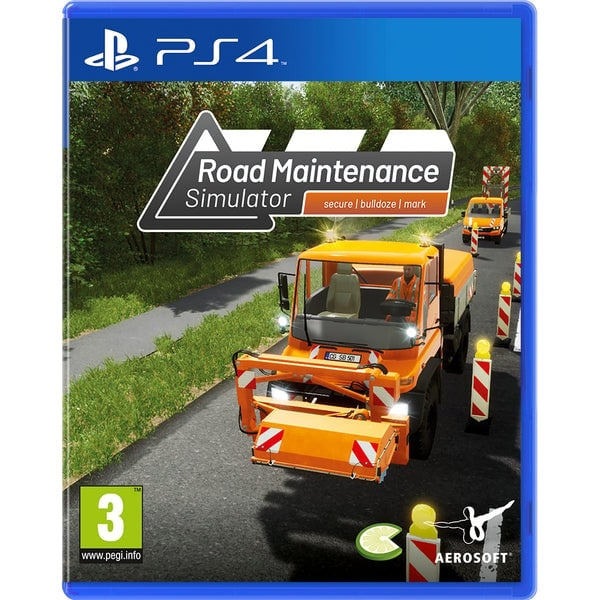 Road Maintenance Simulator (PS4) ryhmässä KODINELEKTRONIIKKA / Pelikonsolit & Tarvikkeet / Sony PlayStation 4 / Peli @ TP E-commerce Nordic AB (D12708)